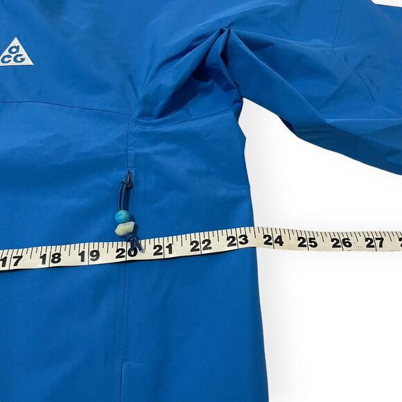 Nike ACG Storm-Fit Cascade Rains Full-Zip Up Jacket Blue DV9415-435 Men's Size M - Picture 4 of 7